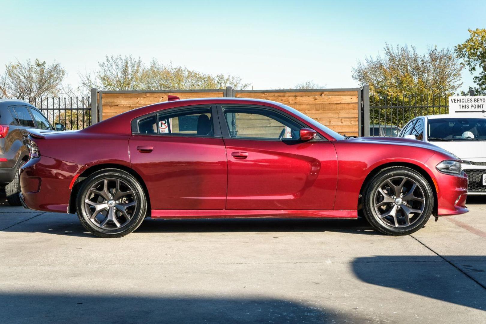 2019 RED Dodge Charger GT AWD (2C3CDXHG5KH) with an 3.6L V6 DOHC 24V engine, 8-Speed Automatic transmission, located at 2401 E Main St., Grand Prairie, TX, 75050, (972) 262-4440, 32.748981, -96.969643 - Photo#4