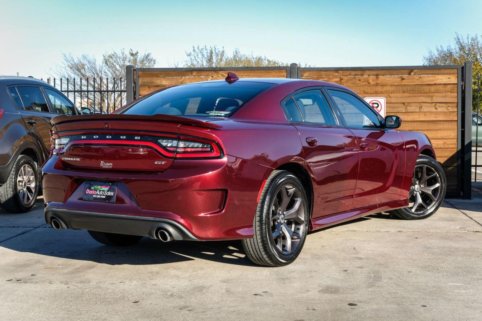 2019 RED Dodge Charger GT AWD (2C3CDXHG5KH) with an 3.6L V6 DOHC 24V engine, 8-Speed Automatic transmission, located at 2401 E Main St., Grand Prairie, TX, 75050, (972) 262-4440, 32.748981, -96.969643 - Photo#5