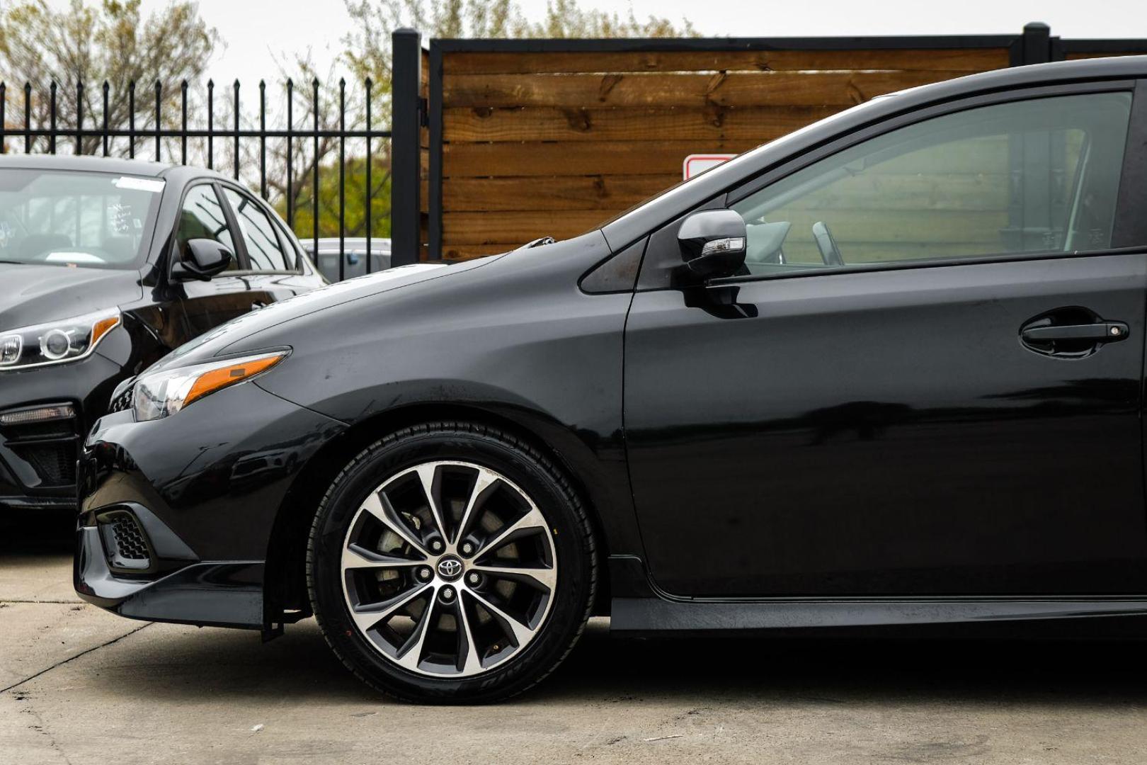 2016 Black Scion iM CVT (JTNKARJE2GJ) with an 1.8L L4 DOHC 16V engine, Continuously Variable Transmission transmission, located at 2401 E Main St., Grand Prairie, TX, 75050, (972) 262-4440, 32.748981, -96.969643 - Photo#9