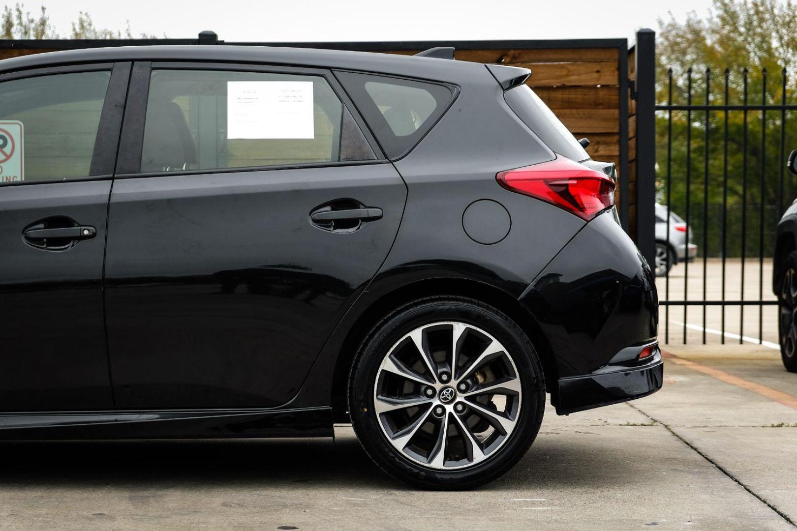 2016 Black Scion iM CVT (JTNKARJE2GJ) with an 1.8L L4 DOHC 16V engine, Continuously Variable Transmission transmission, located at 2401 E Main St., Grand Prairie, TX, 75050, (972) 262-4440, 32.748981, -96.969643 - Photo#10