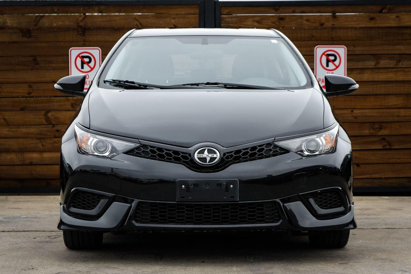 2016 Black Scion iM CVT (JTNKARJE2GJ) with an 1.8L L4 DOHC 16V engine, Continuously Variable Transmission transmission, located at 2401 E Main St., Grand Prairie, TX, 75050, (972) 262-4440, 32.748981, -96.969643 - Photo#2