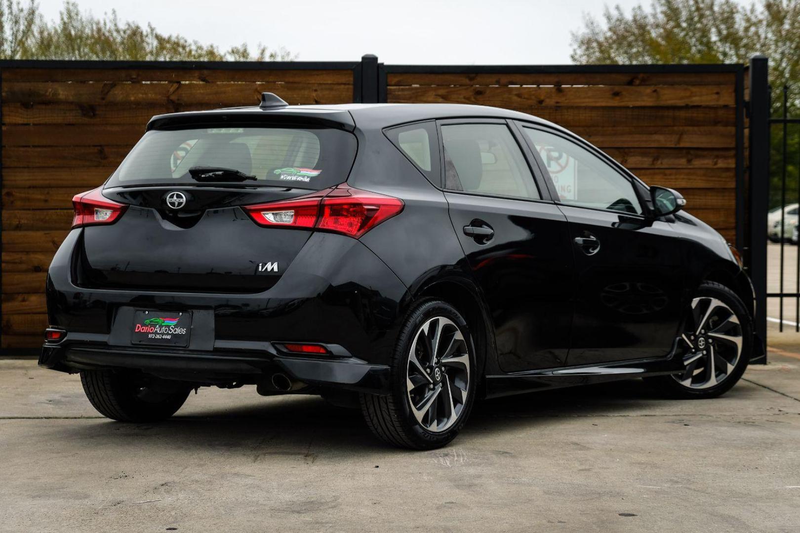 2016 Black Scion iM CVT (JTNKARJE2GJ) with an 1.8L L4 DOHC 16V engine, Continuously Variable Transmission transmission, located at 2401 E Main St., Grand Prairie, TX, 75050, (972) 262-4440, 32.748981, -96.969643 - Photo#5