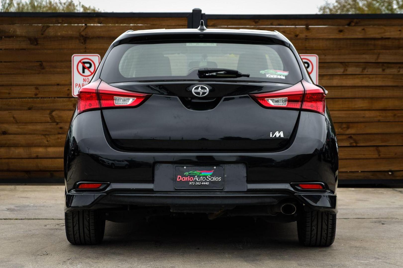 2016 Black Scion iM CVT (JTNKARJE2GJ) with an 1.8L L4 DOHC 16V engine, Continuously Variable Transmission transmission, located at 2401 E Main St., Grand Prairie, TX, 75050, (972) 262-4440, 32.748981, -96.969643 - Photo#6