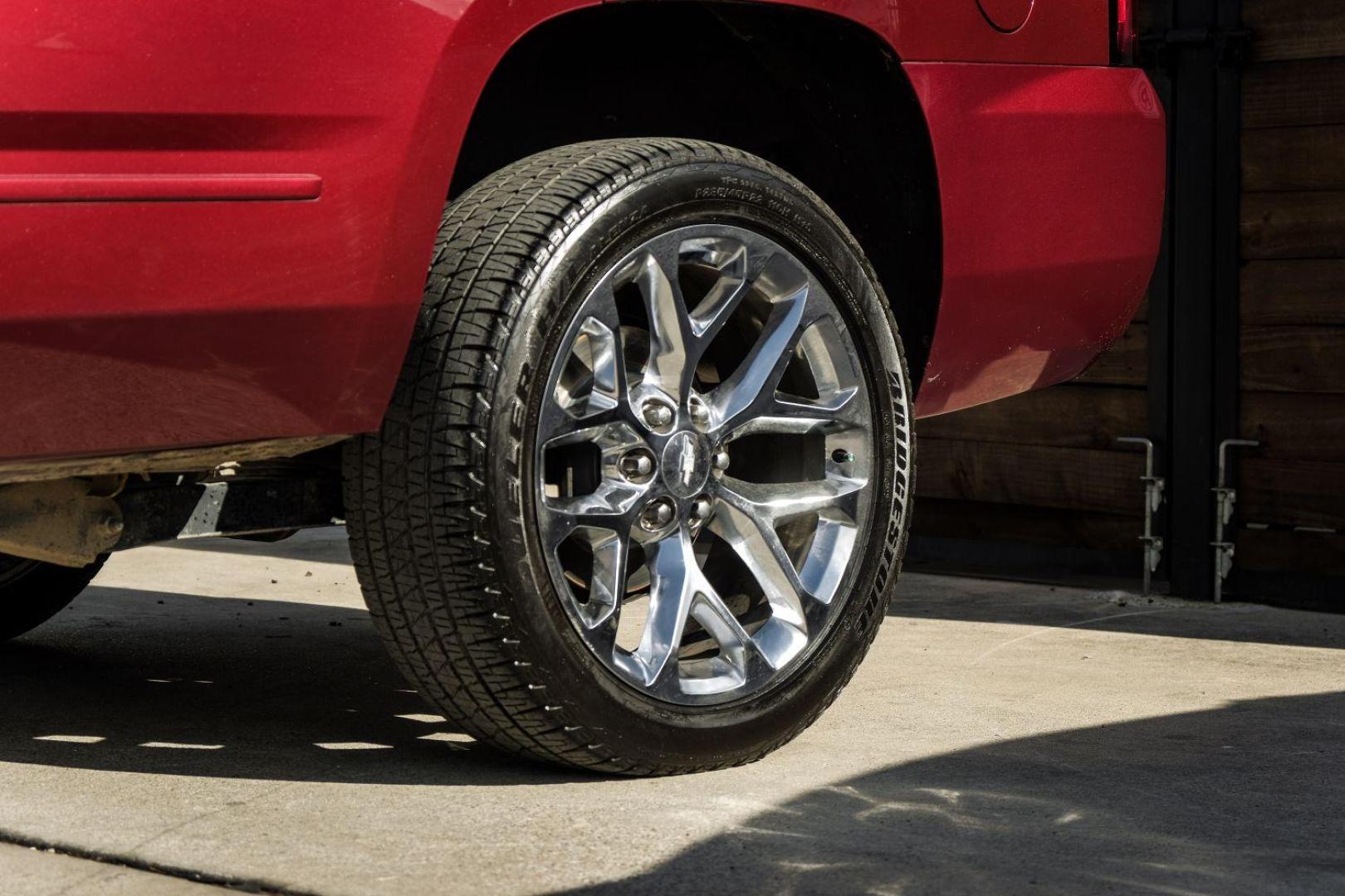 2019 RED Chevrolet Tahoe Premier 2WD (1GNSCCKC8KR) with an 5.3L V8 OHV 16V engine, 6-Speed Automatic transmission, located at 2401 E Main St., Grand Prairie, TX, 75050, (972) 262-4440, 32.748981, -96.969643 - Photo#55