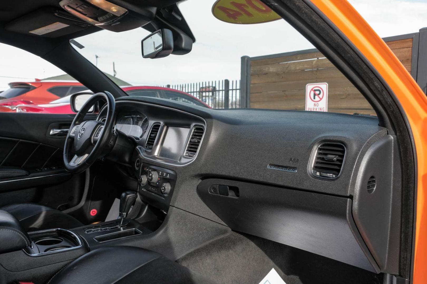 2014 ORANGE Dodge Charger R/T (2C3CDXCTXEH) with an 5.7L V8 OHV 16V engine, 5-Speed Automatic transmission, located at 2401 E Main St., Grand Prairie, TX, 75050, (972) 262-4440, 32.748981, -96.969643 - Photo#11