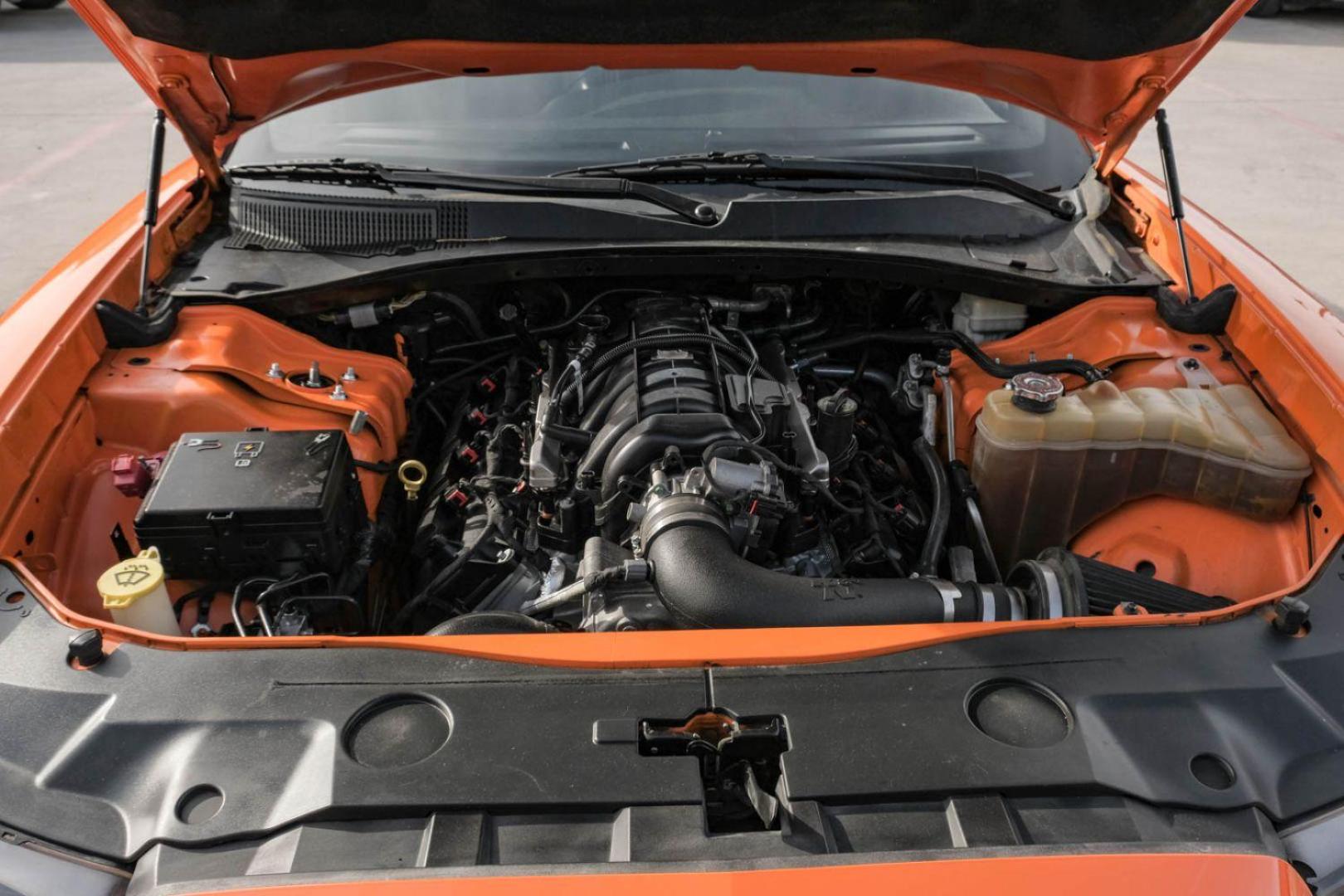 2014 ORANGE Dodge Charger R/T (2C3CDXCTXEH) with an 5.7L V8 OHV 16V engine, 5-Speed Automatic transmission, located at 2401 E Main St., Grand Prairie, TX, 75050, (972) 262-4440, 32.748981, -96.969643 - Photo#47