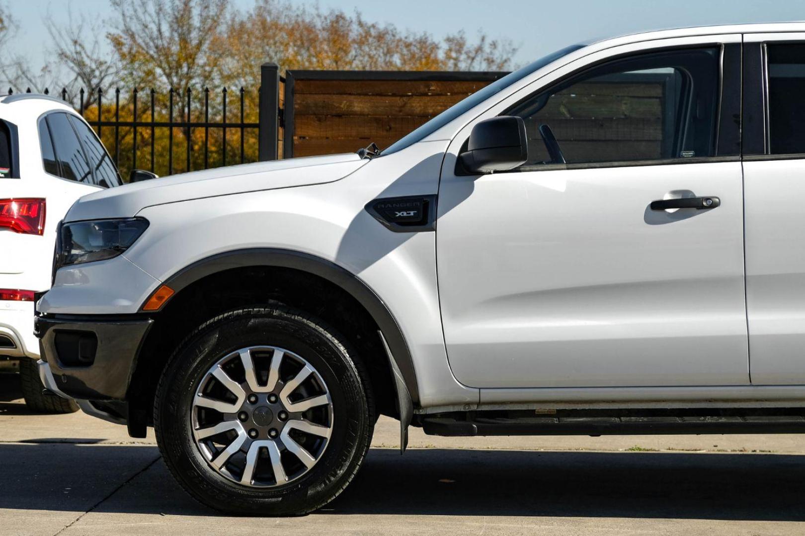 2019 WHITE Ford Ranger XL SuperCrew 4WD (1FTER4FHXKL) with an 2.3L L4 DOHC 16V engine, 10-Speed Automatic transmission, located at 2401 E Main St., Grand Prairie, TX, 75050, (972) 262-4440, 32.748981, -96.969643 - Photo#9