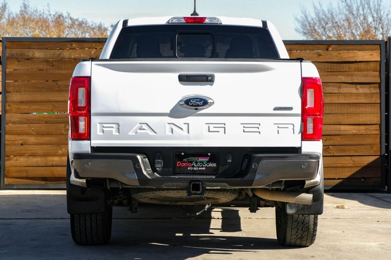 2019 WHITE Ford Ranger XL SuperCrew 4WD (1FTER4FHXKL) with an 2.3L L4 DOHC 16V engine, 10-Speed Automatic transmission, located at 2401 E Main St., Grand Prairie, TX, 75050, (972) 262-4440, 32.748981, -96.969643 - Photo#6