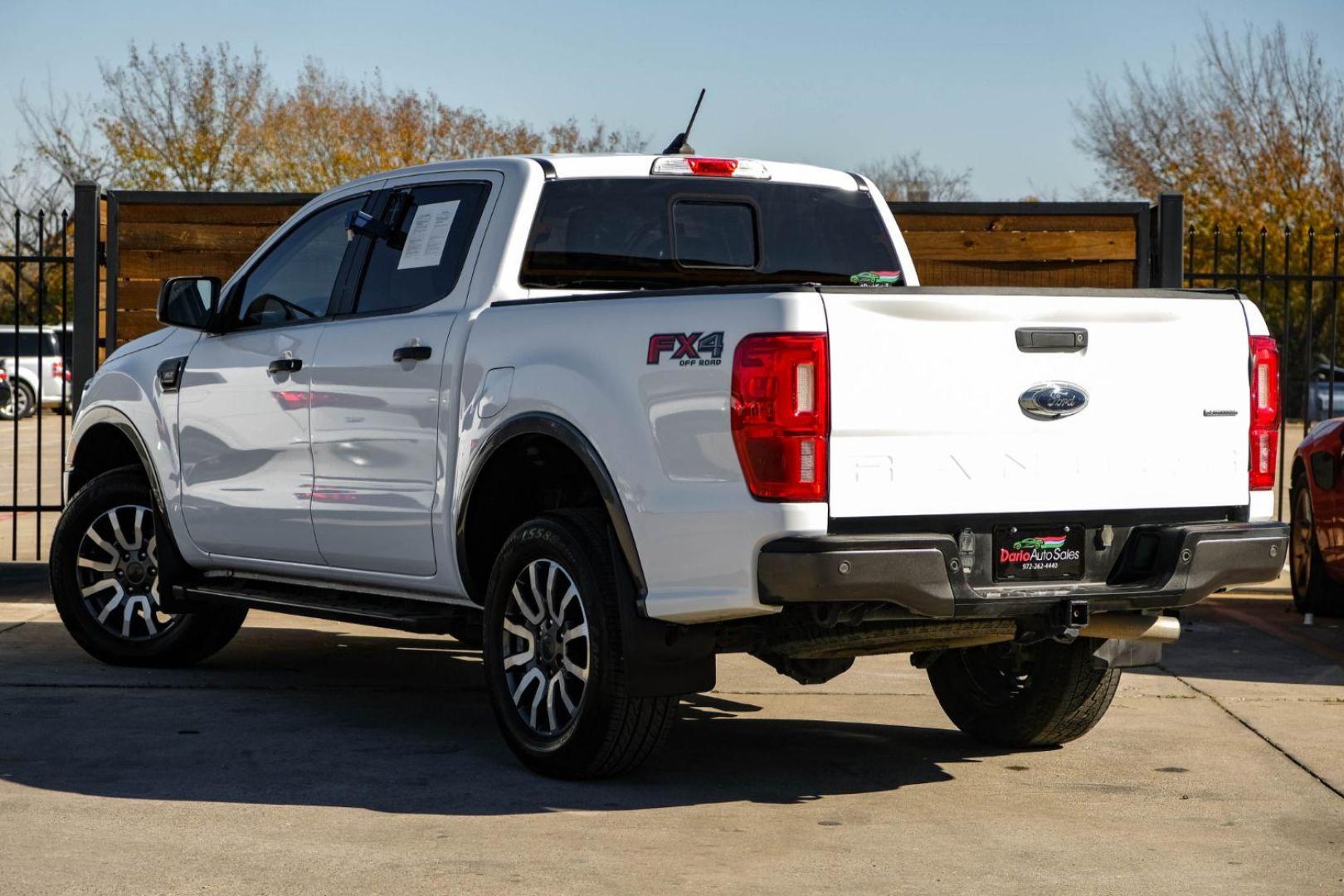 2019 WHITE Ford Ranger XL SuperCrew 4WD (1FTER4FHXKL) with an 2.3L L4 DOHC 16V engine, 10-Speed Automatic transmission, located at 2401 E Main St., Grand Prairie, TX, 75050, (972) 262-4440, 32.748981, -96.969643 - Photo#7