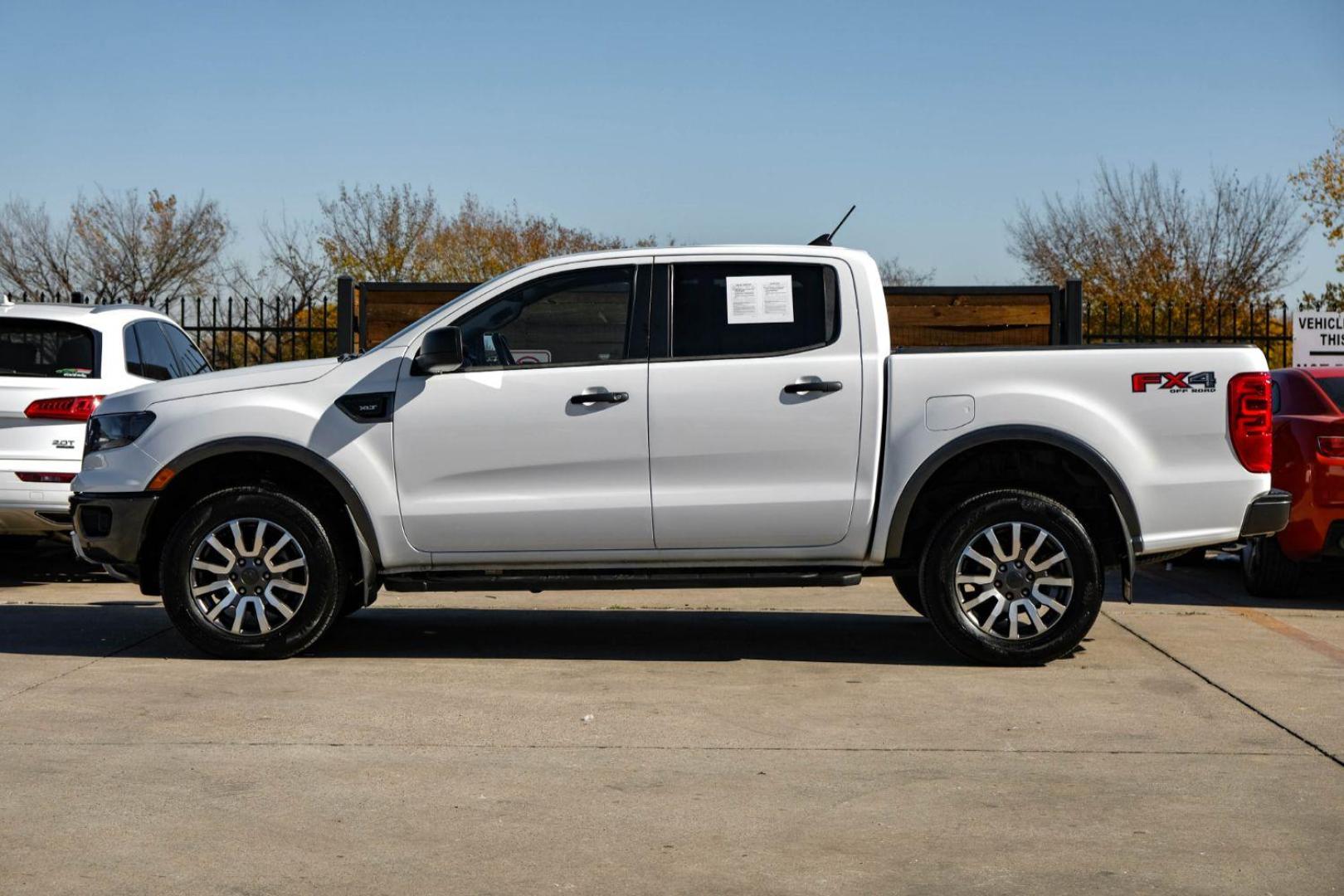 2019 WHITE Ford Ranger XL SuperCrew 4WD (1FTER4FHXKL) with an 2.3L L4 DOHC 16V engine, 10-Speed Automatic transmission, located at 2401 E Main St., Grand Prairie, TX, 75050, (972) 262-4440, 32.748981, -96.969643 - Photo#8