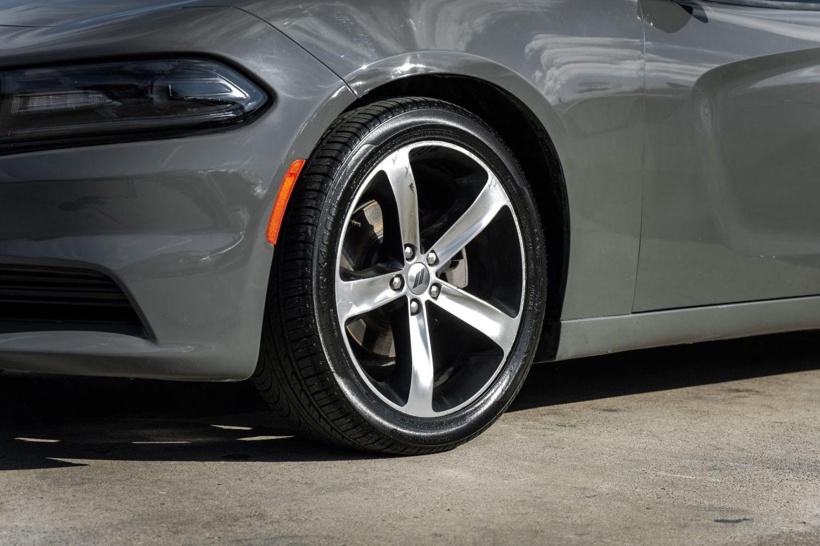 2017 GRAY Dodge Charger SE (2C3CDXBG6HH) with an 3.6L V6 DOHC 24V engine, 8-Speed Automatic transmission, located at 2401 E Main St., Grand Prairie, TX, 75050, (972) 262-4440, 32.748981, -96.969643 - Photo#49