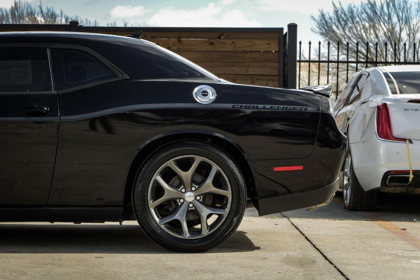 2015 BLACK Dodge Challenger SXT (2C3CDZAG6FH) with an 3.6L V6 DOHC 24V engine, 5-Speed Automatic transmission, located at 2401 E Main St., Grand Prairie, TX, 75050, (972) 262-4440, 32.748981, -96.969643 - Photo#10