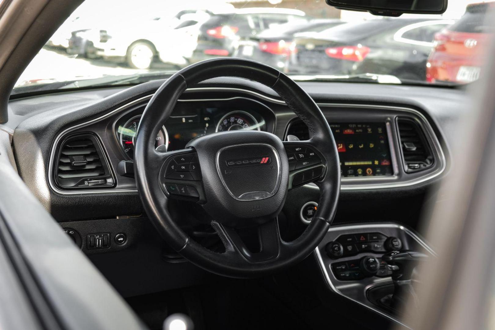 2015 BLACK Dodge Challenger SXT (2C3CDZAG6FH) with an 3.6L V6 DOHC 24V engine, 5-Speed Automatic transmission, located at 2401 E Main St., Grand Prairie, TX, 75050, (972) 262-4440, 32.748981, -96.969643 - Photo#13