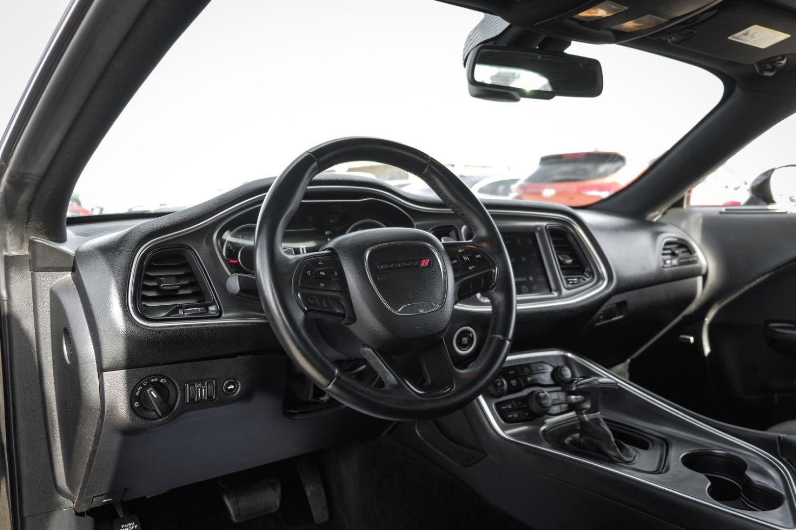 2015 BLACK Dodge Challenger SXT (2C3CDZAG6FH) with an 3.6L V6 DOHC 24V engine, 5-Speed Automatic transmission, located at 2401 E Main St., Grand Prairie, TX, 75050, (972) 262-4440, 32.748981, -96.969643 - Photo#14