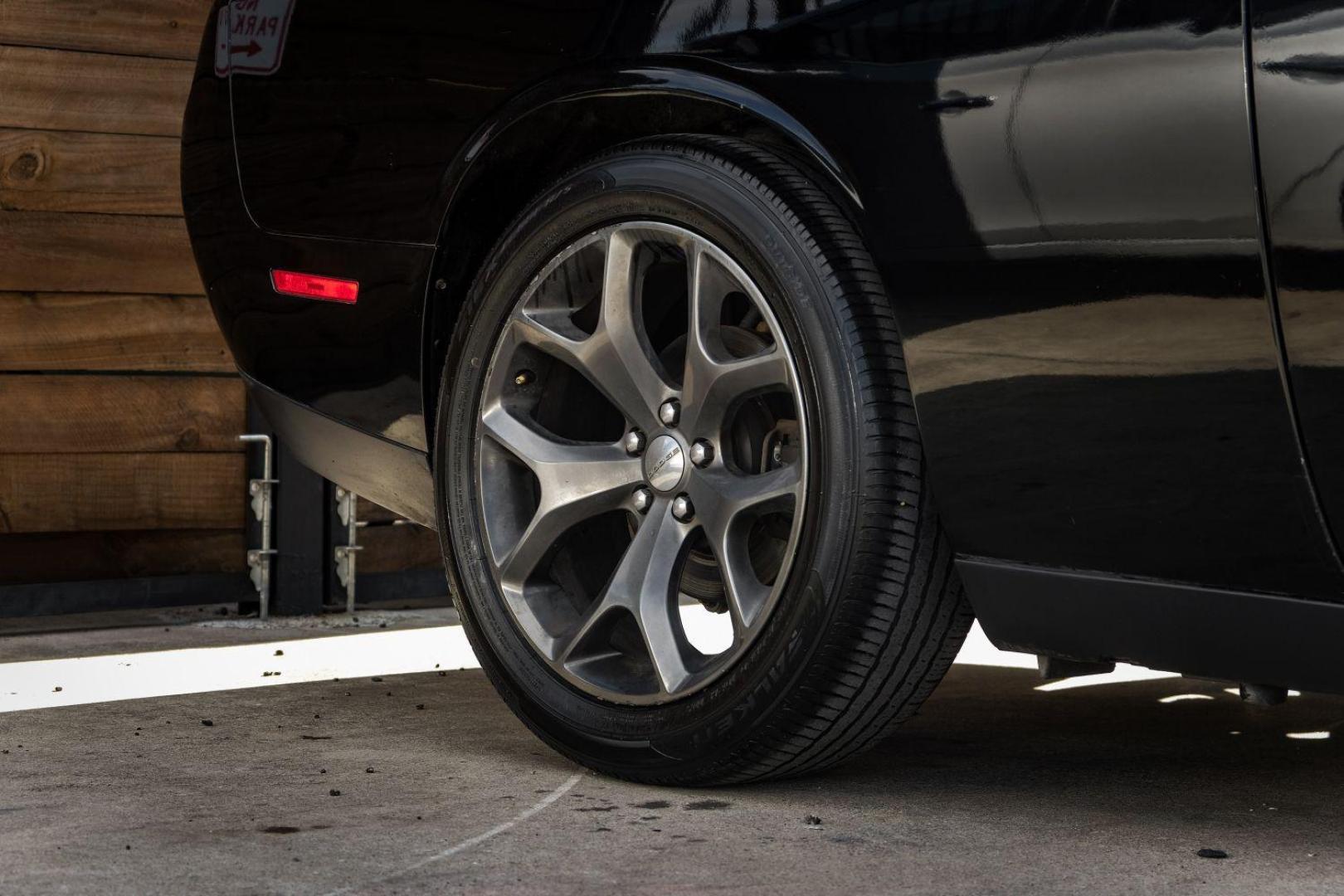 2015 BLACK Dodge Challenger SXT (2C3CDZAG6FH) with an 3.6L V6 DOHC 24V engine, 5-Speed Automatic transmission, located at 2401 E Main St., Grand Prairie, TX, 75050, (972) 262-4440, 32.748981, -96.969643 - Photo#46