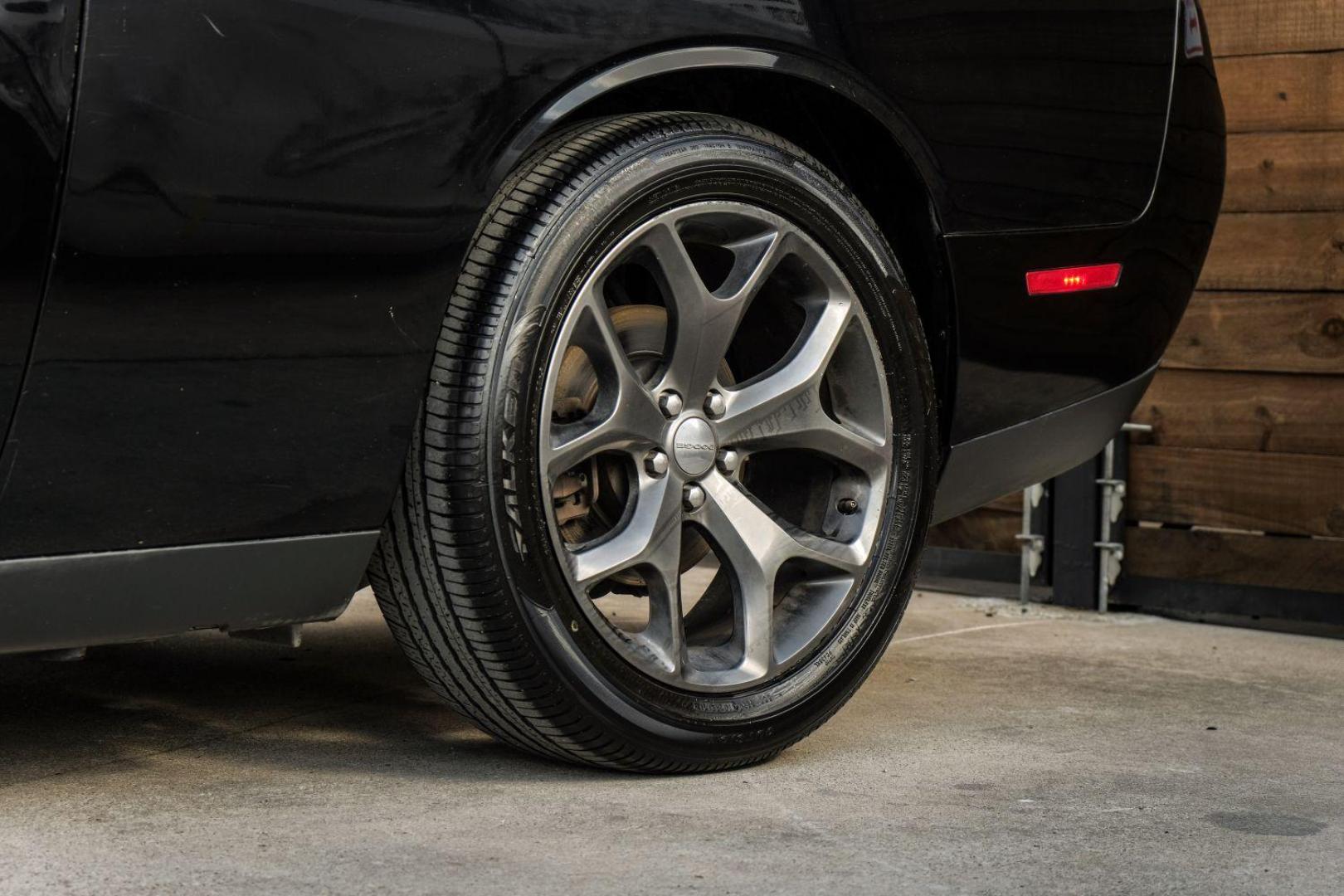 2015 BLACK Dodge Challenger SXT (2C3CDZAG6FH) with an 3.6L V6 DOHC 24V engine, 5-Speed Automatic transmission, located at 2401 E Main St., Grand Prairie, TX, 75050, (972) 262-4440, 32.748981, -96.969643 - Photo#49