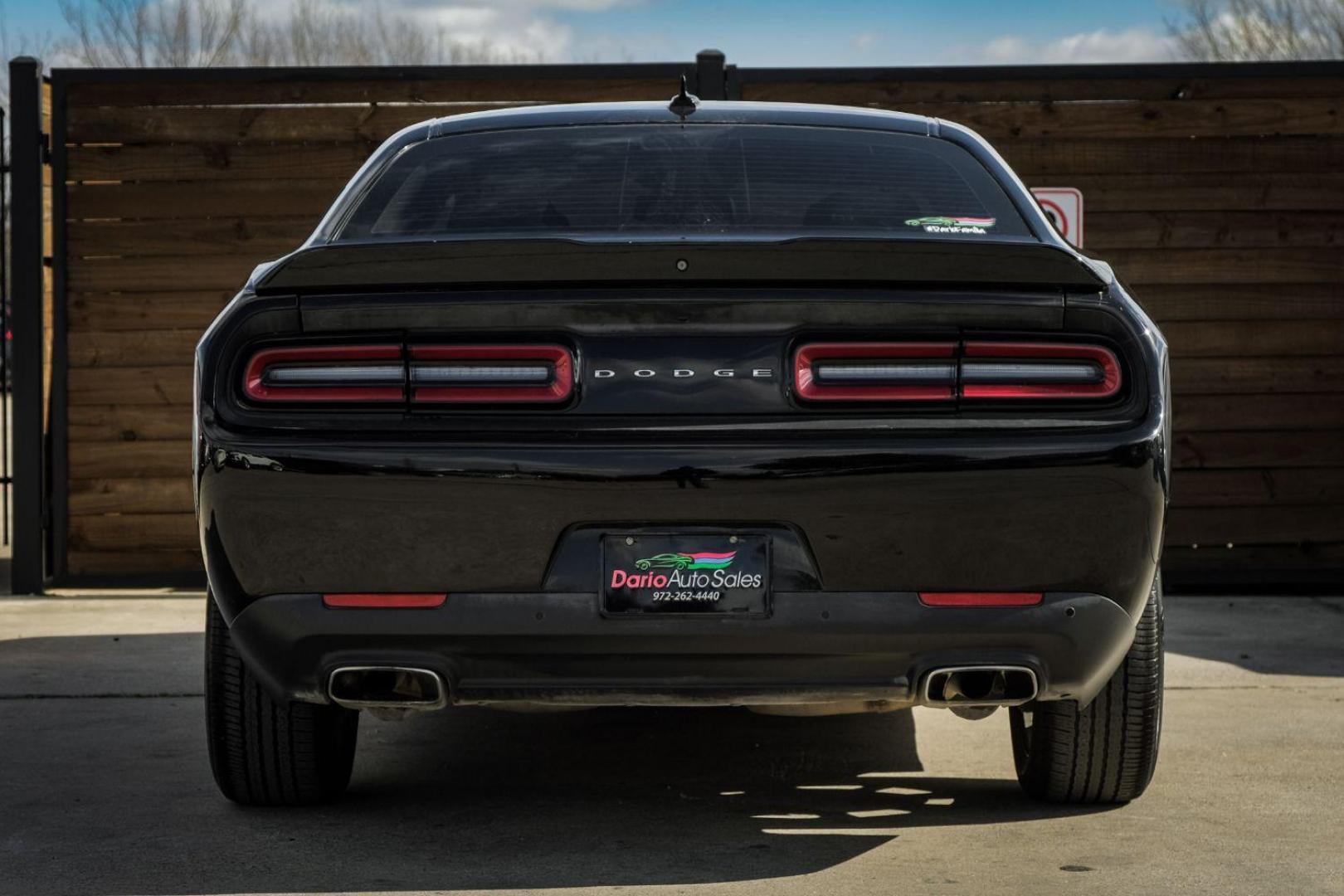 2015 BLACK Dodge Challenger SXT (2C3CDZAG6FH) with an 3.6L V6 DOHC 24V engine, 5-Speed Automatic transmission, located at 2401 E Main St., Grand Prairie, TX, 75050, (972) 262-4440, 32.748981, -96.969643 - Photo#6