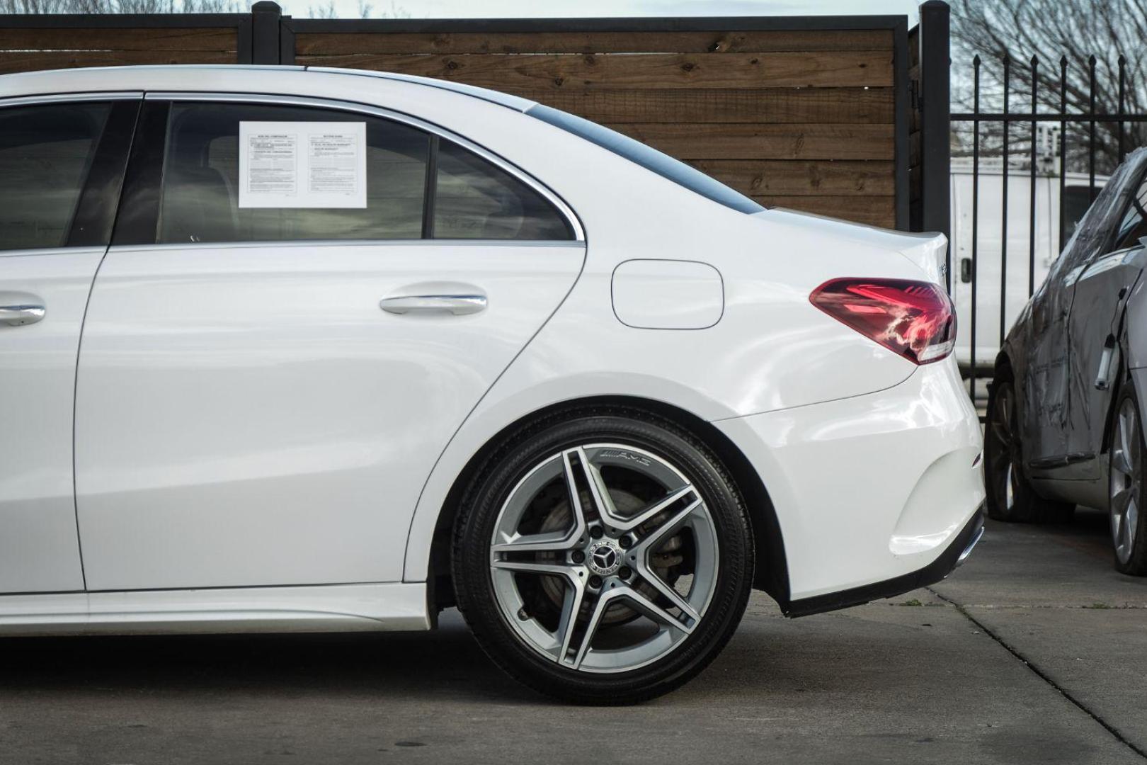 2019 WHITE Mercedes-Benz A-Class A 220 4MATIC (WDD3G4EB5KW) with an 2.2L L4 DOHC 16V engine, 7-Speed Automatic transmission, located at 2401 E Main St., Grand Prairie, TX, 75050, (972) 262-4440, 32.748981, -96.969643 - Photo#10