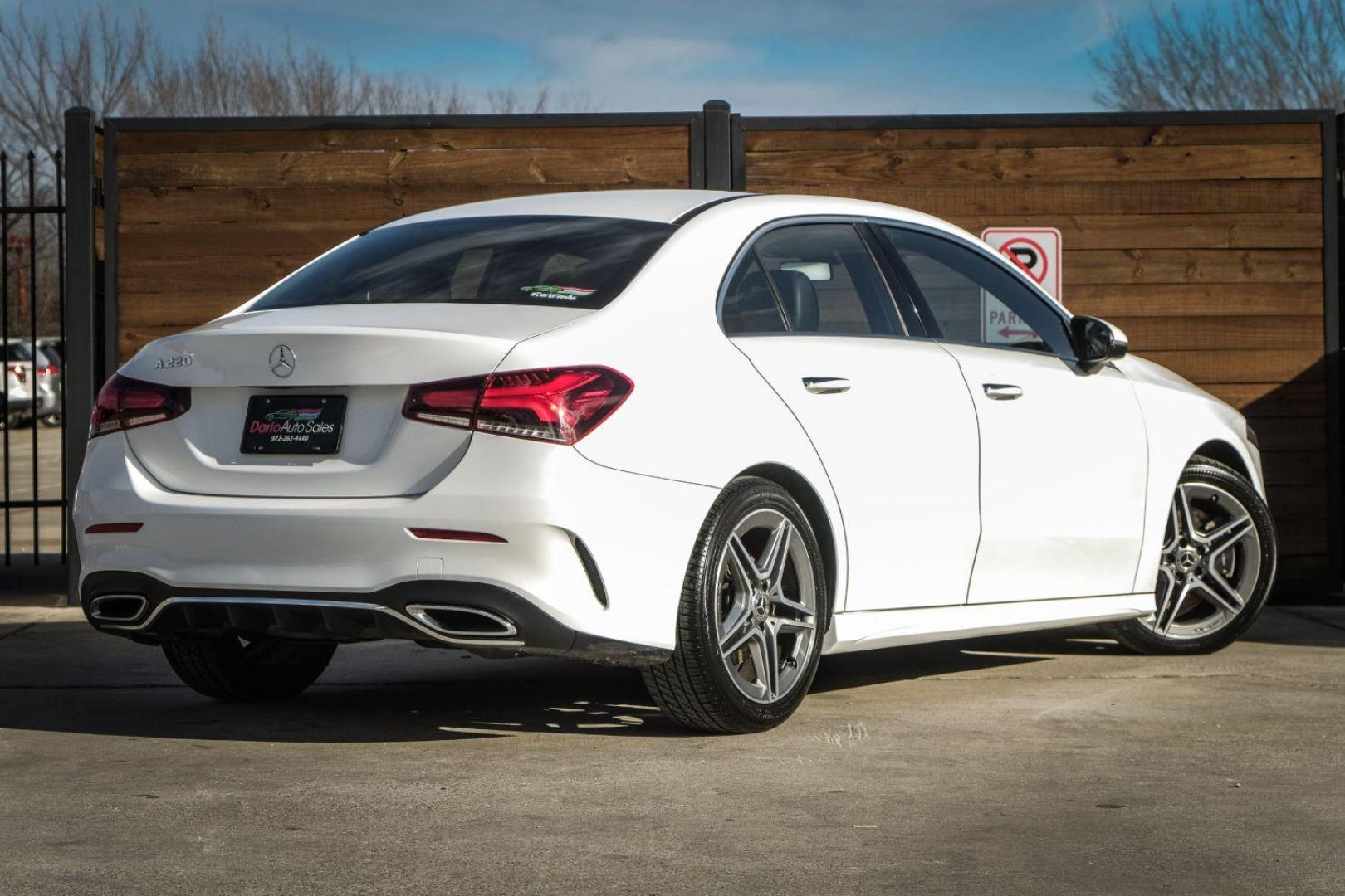 2019 WHITE Mercedes-Benz A-Class A 220 4MATIC (WDD3G4EB5KW) with an 2.2L L4 DOHC 16V engine, 7-Speed Automatic transmission, located at 2401 E Main St., Grand Prairie, TX, 75050, (972) 262-4440, 32.748981, -96.969643 - Photo#5