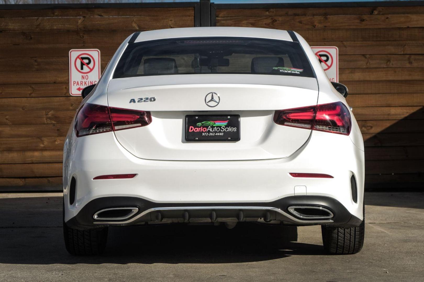 2019 WHITE Mercedes-Benz A-Class A 220 4MATIC (WDD3G4EB5KW) with an 2.2L L4 DOHC 16V engine, 7-Speed Automatic transmission, located at 2401 E Main St., Grand Prairie, TX, 75050, (972) 262-4440, 32.748981, -96.969643 - Photo#6