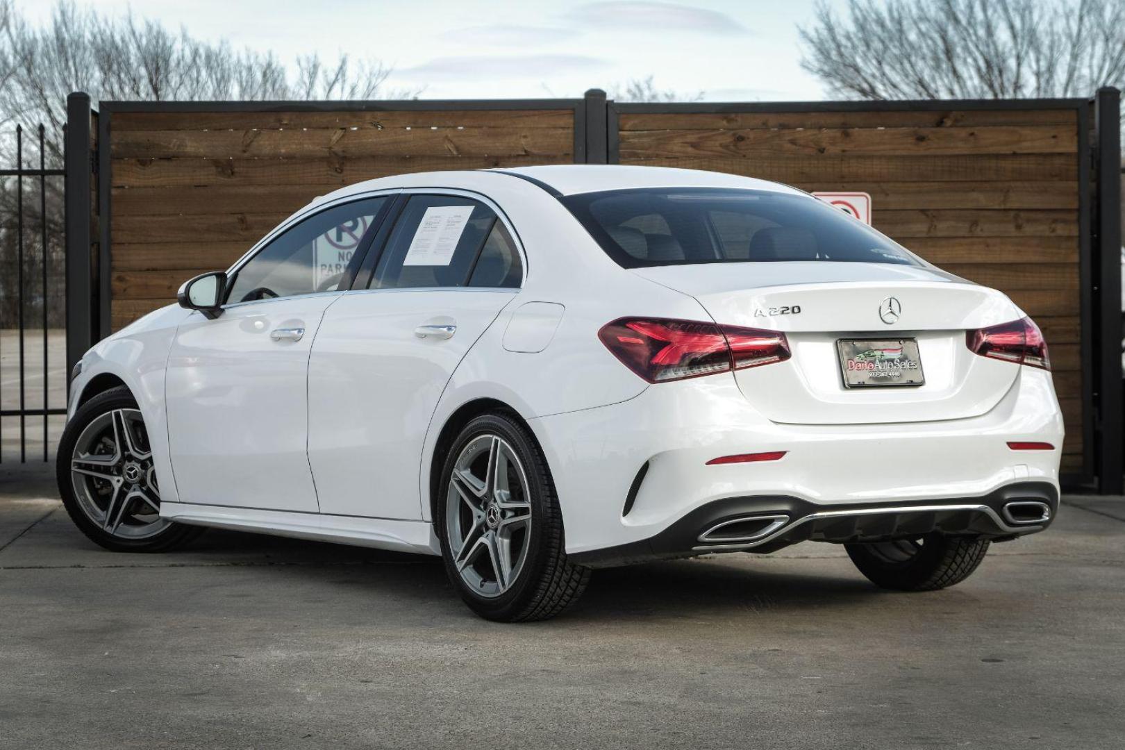 2019 WHITE Mercedes-Benz A-Class A 220 4MATIC (WDD3G4EB5KW) with an 2.2L L4 DOHC 16V engine, 7-Speed Automatic transmission, located at 2401 E Main St., Grand Prairie, TX, 75050, (972) 262-4440, 32.748981, -96.969643 - Photo#7