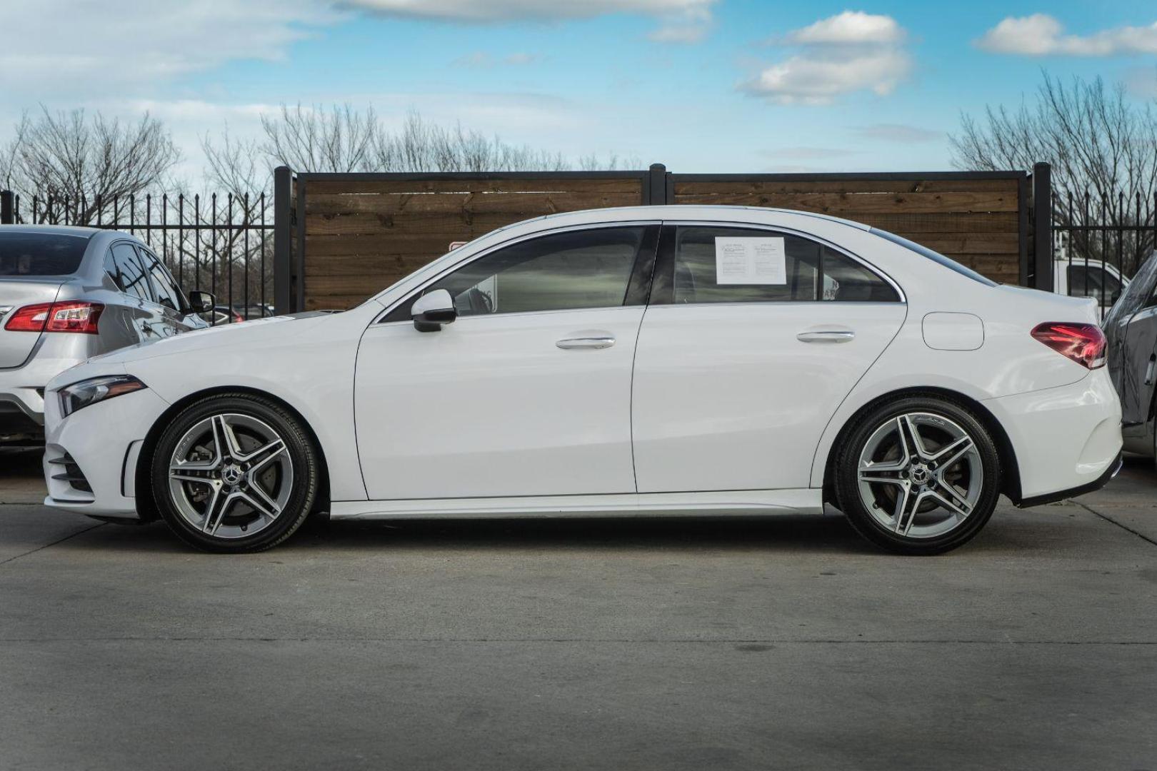 2019 WHITE Mercedes-Benz A-Class A 220 4MATIC (WDD3G4EB5KW) with an 2.2L L4 DOHC 16V engine, 7-Speed Automatic transmission, located at 2401 E Main St., Grand Prairie, TX, 75050, (972) 262-4440, 32.748981, -96.969643 - Photo#8