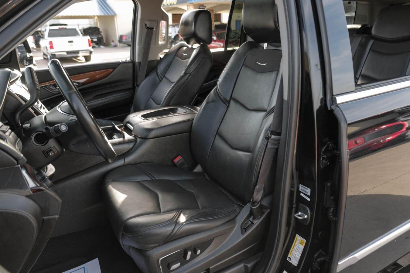 2015 BLACK Cadillac Escalade ESV Premium 4WD (1GYS4TKJ4FR) with an 6.2L V8 OHV 16V FFV engine, 8-Speed Automatic transmission, located at 2401 E Main St., Grand Prairie, TX, 75050, (972) 262-4440, 32.748981, -96.969643 - Photo#30