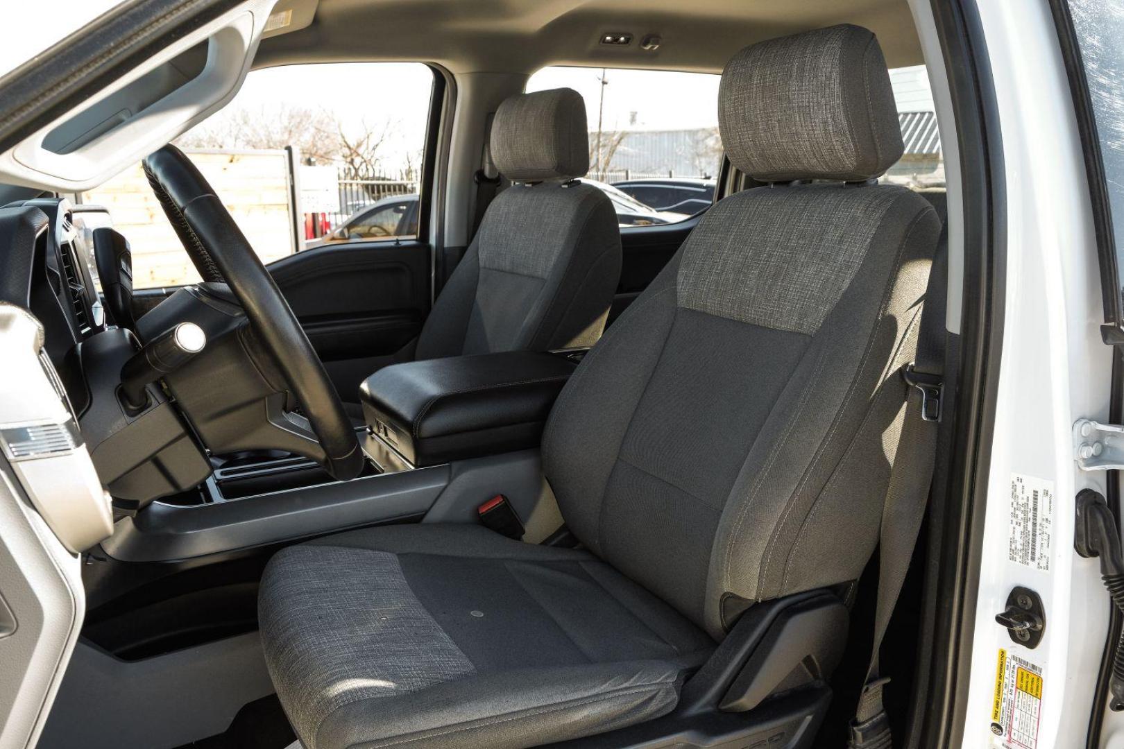 2021 WHITE Ford F-150 XLT SuperCrew 5.5-ft. Bed 4WD (1FTFW1E5XMF) with an 5.0L V8 OHV 16V engine, 6-Speed Automatic transmission, located at 2401 E Main St., Grand Prairie, TX, 75050, (972) 262-4440, 32.748981, -96.969643 - Photo#25