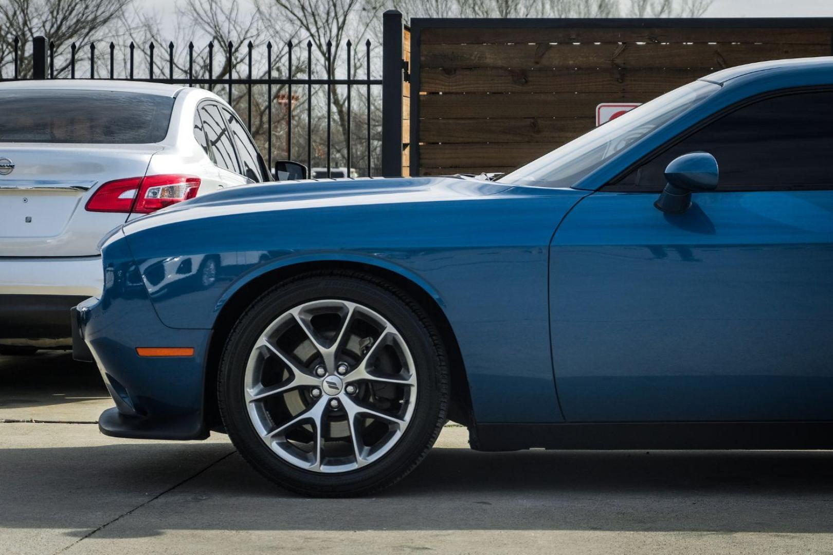 2020 BLUE Dodge Challenger GT (2C3CDZJG7LH) with an 3.6L V6 DOHC 24V engine, 8-Speed Automatic transmission, located at 2401 E Main St., Grand Prairie, TX, 75050, (972) 262-4440, 32.748981, -96.969643 - Photo#9