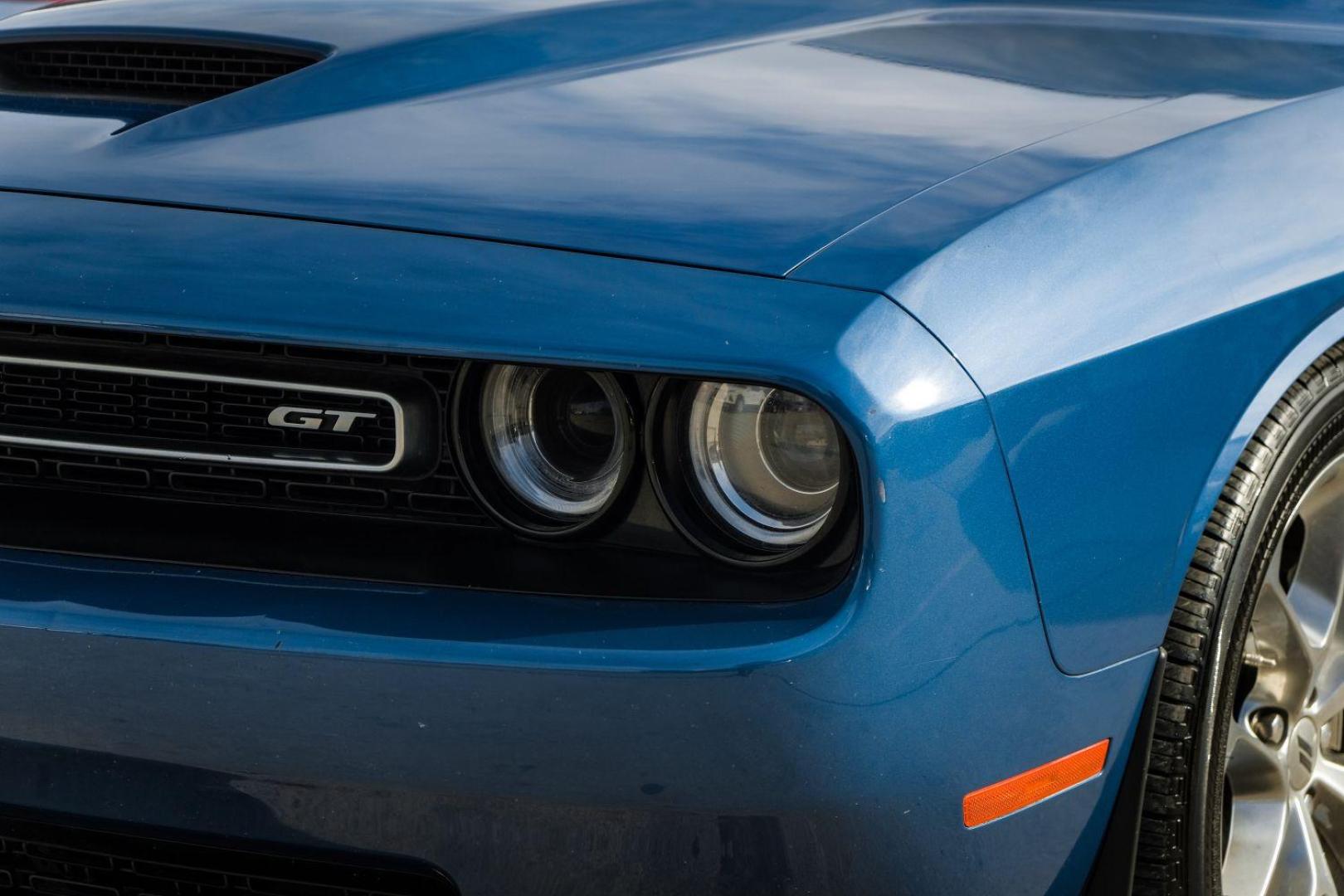 2020 BLUE Dodge Challenger GT (2C3CDZJG7LH) with an 3.6L V6 DOHC 24V engine, 8-Speed Automatic transmission, located at 2401 E Main St., Grand Prairie, TX, 75050, (972) 262-4440, 32.748981, -96.969643 - Photo#39