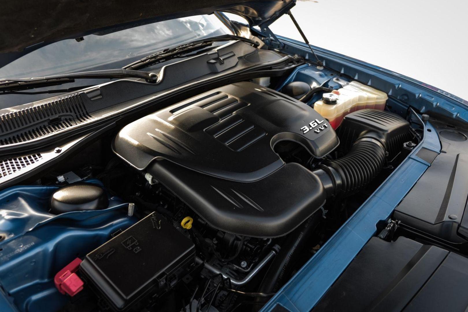 2020 BLUE Dodge Challenger GT (2C3CDZJG7LH) with an 3.6L V6 DOHC 24V engine, 8-Speed Automatic transmission, located at 2401 E Main St., Grand Prairie, TX, 75050, (972) 262-4440, 32.748981, -96.969643 - Photo#44