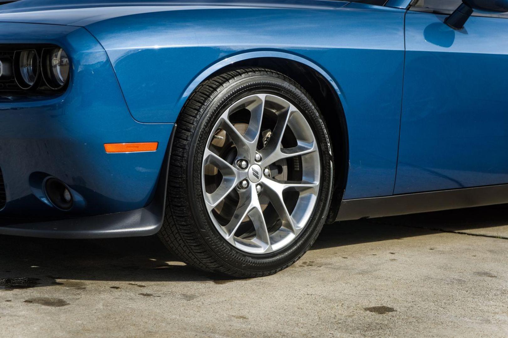 2020 BLUE Dodge Challenger GT (2C3CDZJG7LH) with an 3.6L V6 DOHC 24V engine, 8-Speed Automatic transmission, located at 2401 E Main St., Grand Prairie, TX, 75050, (972) 262-4440, 32.748981, -96.969643 - Photo#47