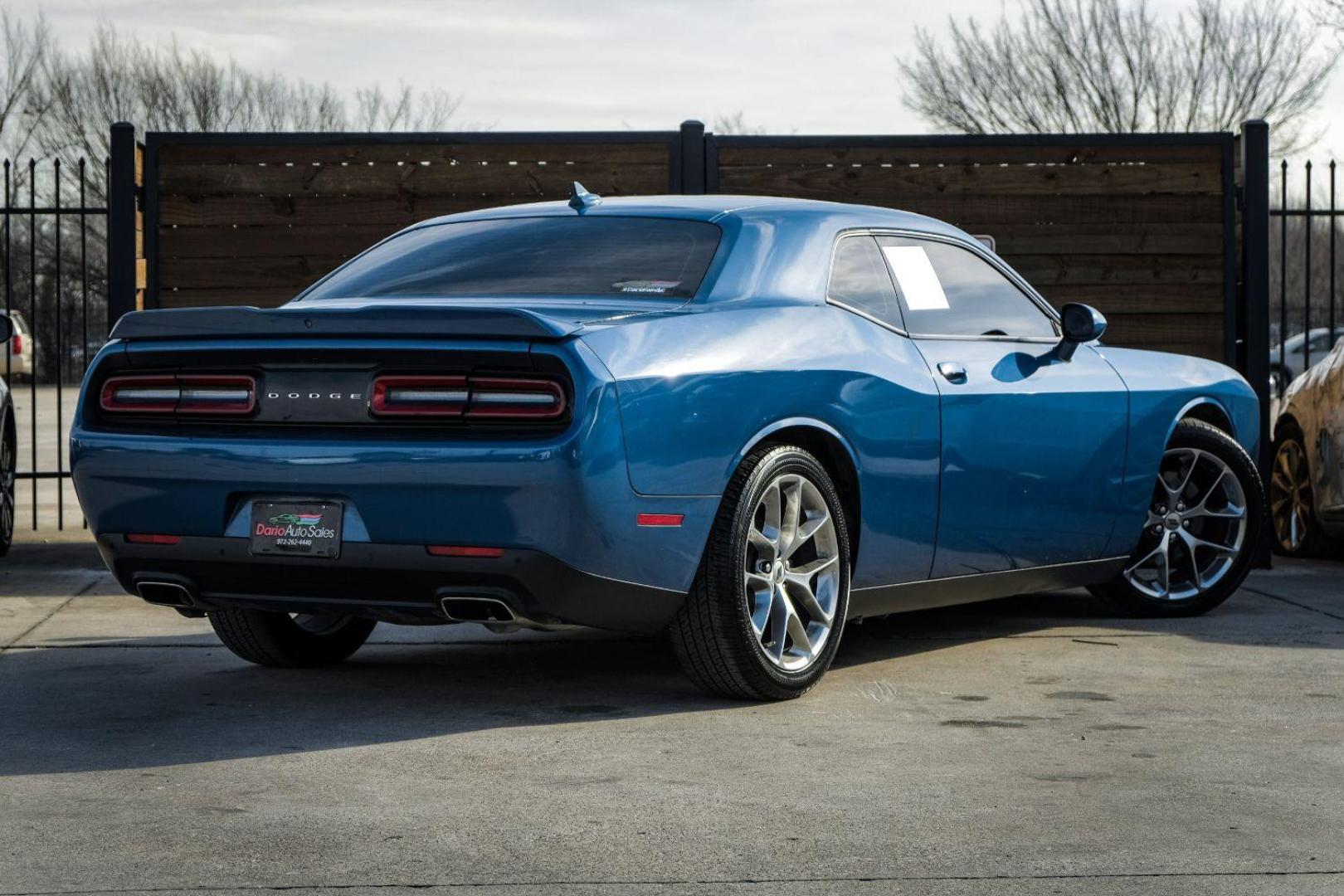 2020 BLUE Dodge Challenger GT (2C3CDZJG7LH) with an 3.6L V6 DOHC 24V engine, 8-Speed Automatic transmission, located at 2401 E Main St., Grand Prairie, TX, 75050, (972) 262-4440, 32.748981, -96.969643 - Photo#5