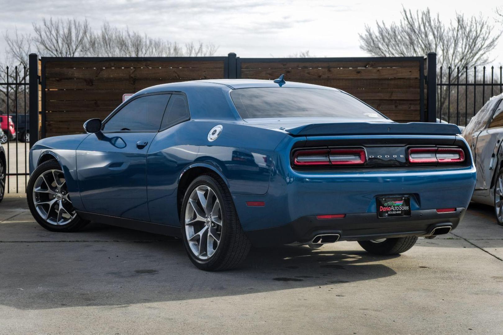 2020 BLUE Dodge Challenger GT (2C3CDZJG7LH) with an 3.6L V6 DOHC 24V engine, 8-Speed Automatic transmission, located at 2401 E Main St., Grand Prairie, TX, 75050, (972) 262-4440, 32.748981, -96.969643 - Photo#7