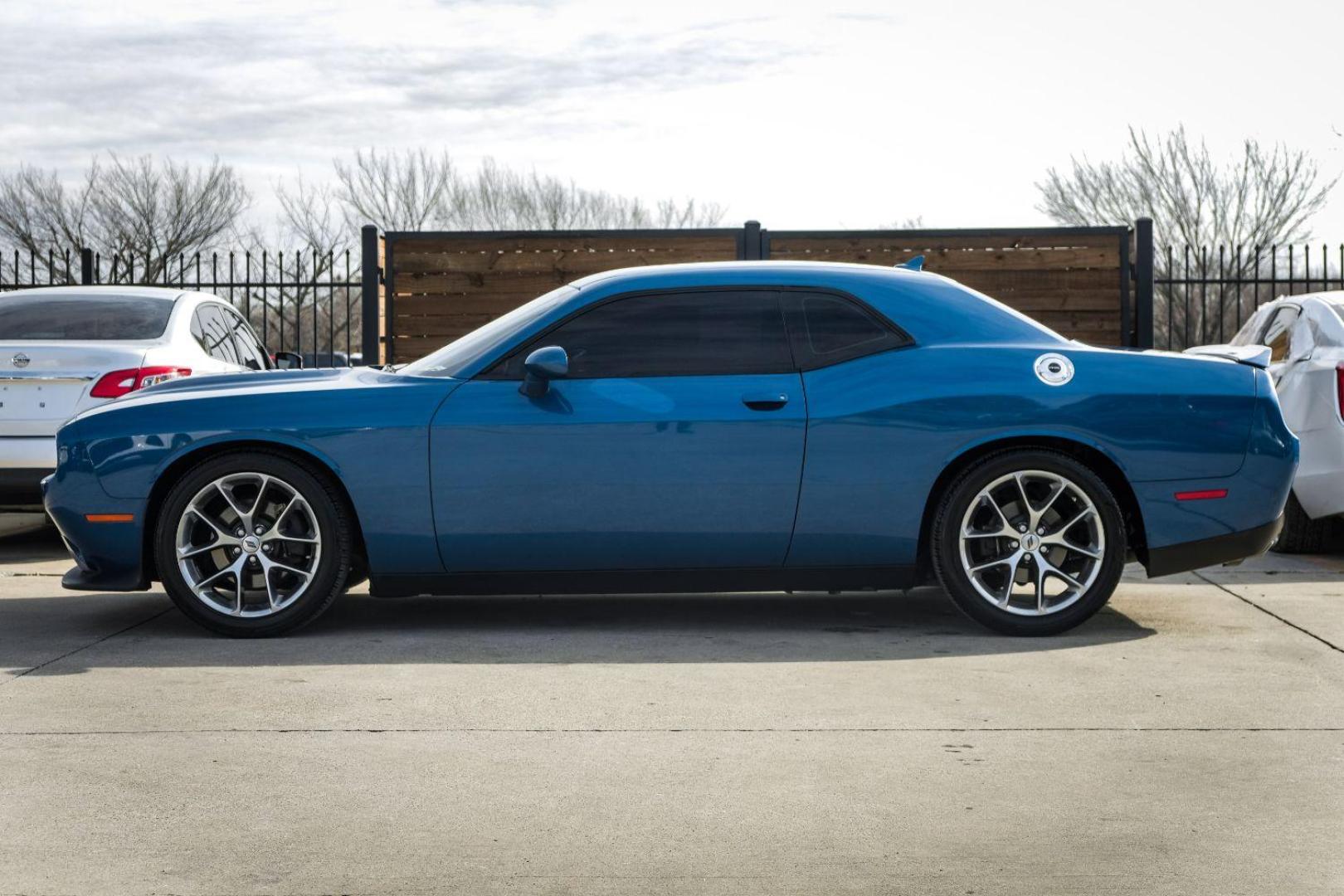 2020 BLUE Dodge Challenger GT (2C3CDZJG7LH) with an 3.6L V6 DOHC 24V engine, 8-Speed Automatic transmission, located at 2401 E Main St., Grand Prairie, TX, 75050, (972) 262-4440, 32.748981, -96.969643 - Photo#8