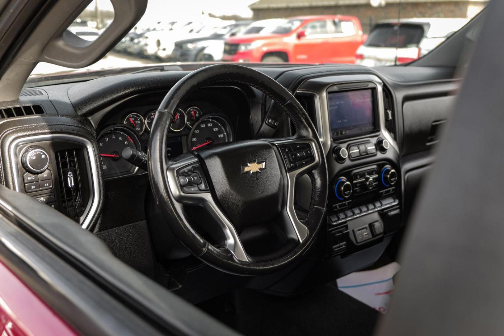 2019 RED Chevrolet Silverado 1500 LT Crew Cab 4WD (3GCUYDED4KG) with an 5.3L V8 OHV 16V engine, 6-Speed Automatic transmission, located at 2401 E Main St., Grand Prairie, TX, 75050, (972) 262-4440, 32.748981, -96.969643 - Photo#14