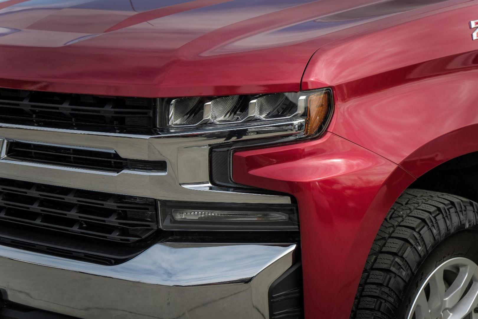 2019 RED Chevrolet Silverado 1500 LT Crew Cab 4WD (3GCUYDED4KG) with an 5.3L V8 OHV 16V engine, 6-Speed Automatic transmission, located at 2401 E Main St., Grand Prairie, TX, 75050, (972) 262-4440, 32.748981, -96.969643 - Photo#42