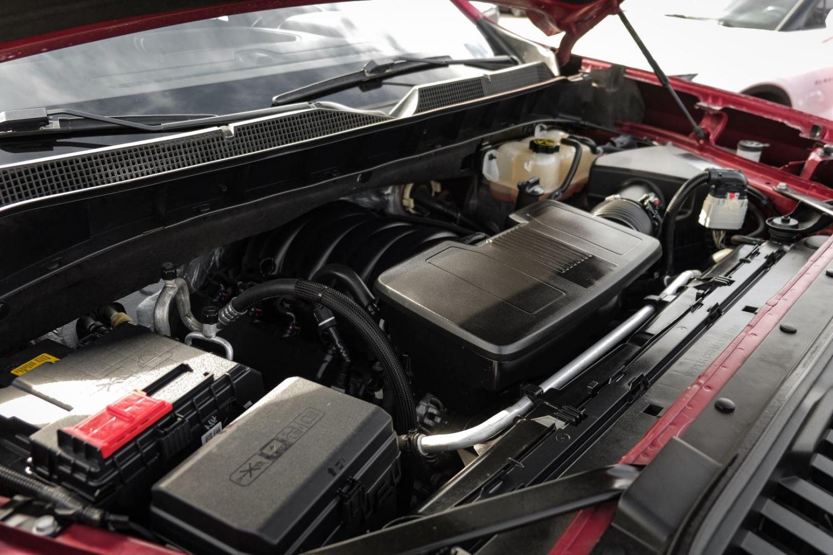 2019 RED Chevrolet Silverado 1500 LT Crew Cab 4WD (3GCUYDED4KG) with an 5.3L V8 OHV 16V engine, 6-Speed Automatic transmission, located at 2401 E Main St., Grand Prairie, TX, 75050, (972) 262-4440, 32.748981, -96.969643 - Photo#47