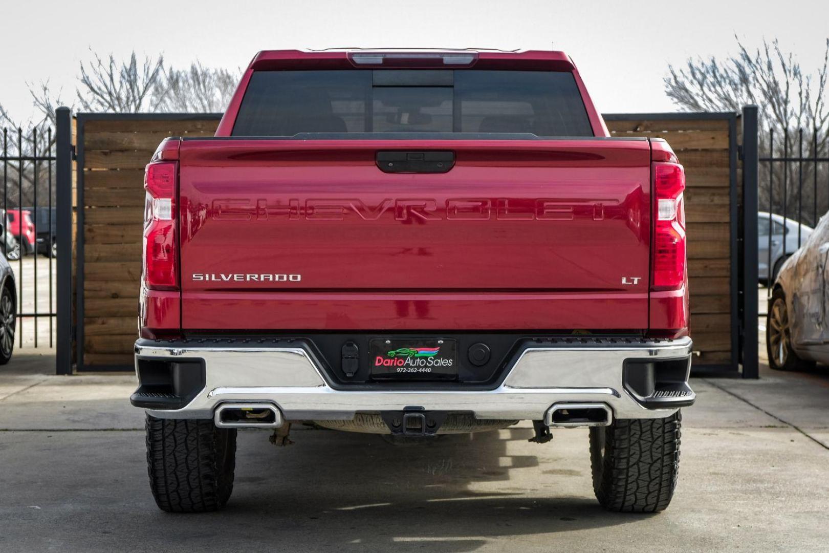 2019 RED Chevrolet Silverado 1500 LT Crew Cab 4WD (3GCUYDED4KG) with an 5.3L V8 OHV 16V engine, 6-Speed Automatic transmission, located at 2401 E Main St., Grand Prairie, TX, 75050, (972) 262-4440, 32.748981, -96.969643 - Photo#6