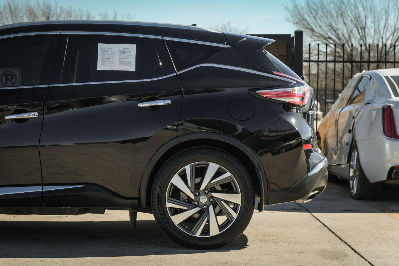 2015 BLACK Nissan Murano S (5N1AZ2MG2FN) with an 3.5L V6 DOHC 24V engine, Continuously Variable Transmission transmission, located at 2401 E Main St., Grand Prairie, TX, 75050, (972) 262-4440, 32.748981, -96.969643 - Photo#10