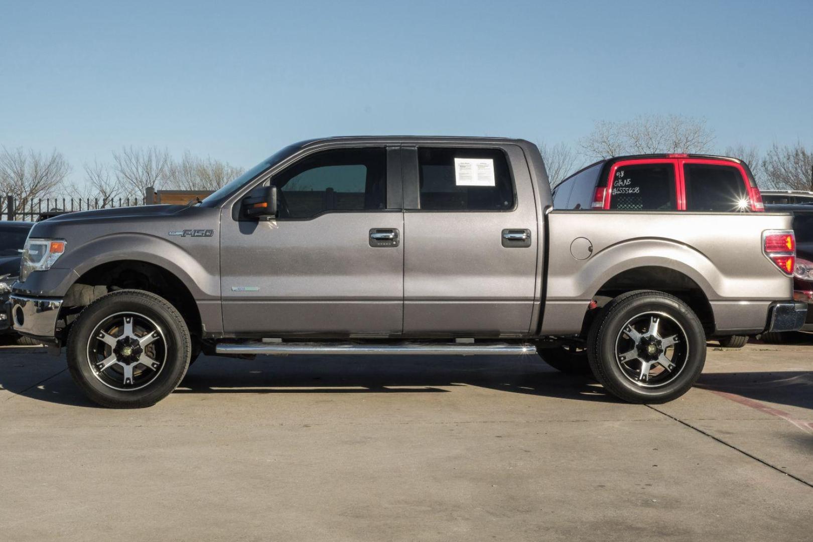 2014 GRAY Ford F-150 XL SuperCrew 5.5-ft. Bed 2WD (1FTFW1CT7EK) with an 3.5L V6 TURBO engine, 6-Speed Automatic transmission, located at 2401 E Main St., Grand Prairie, TX, 75050, (972) 262-4440, 32.748981, -96.969643 - Photo#10