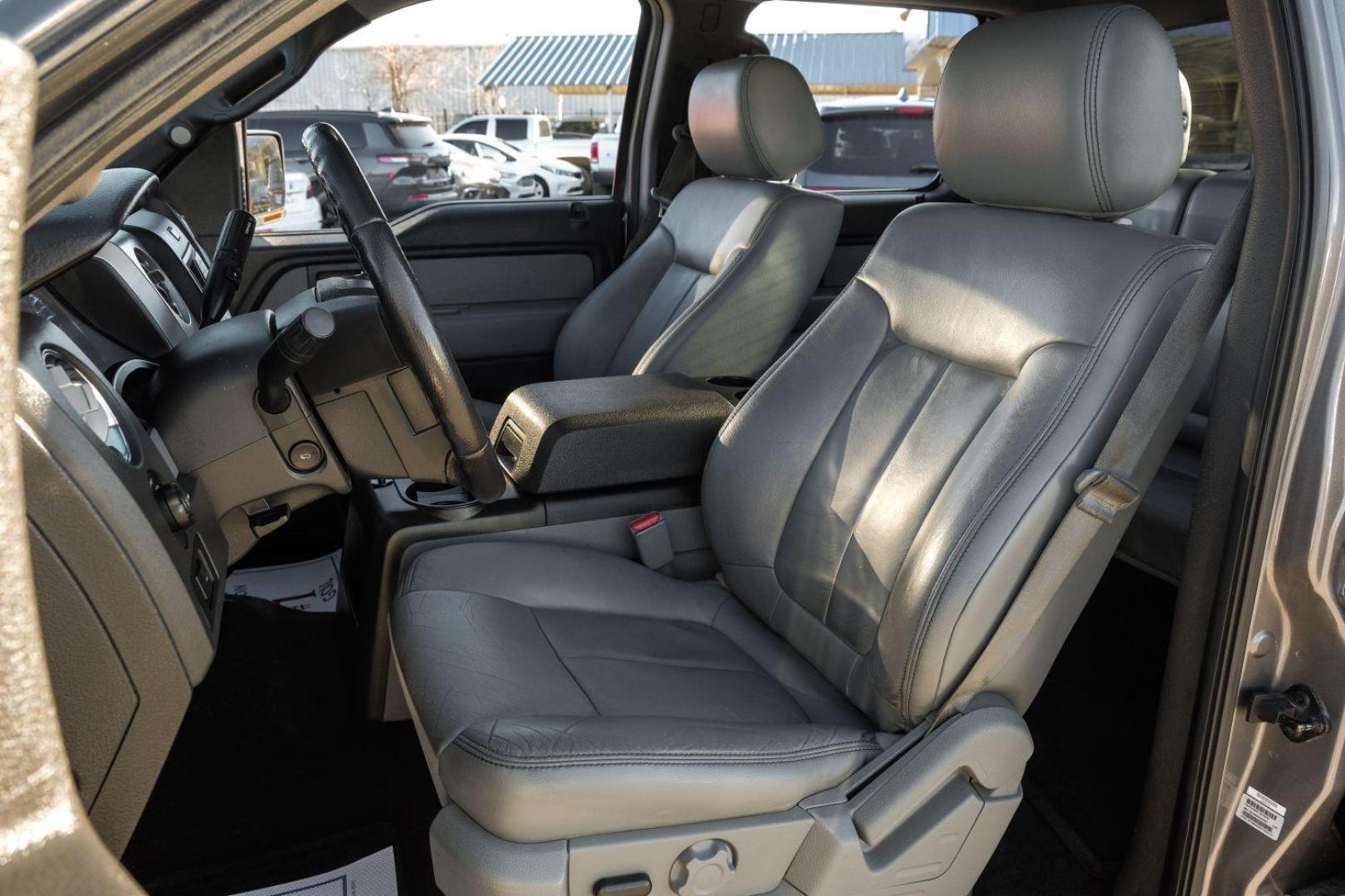 2014 GRAY Ford F-150 XL SuperCrew 5.5-ft. Bed 2WD (1FTFW1CT7EK) with an 3.5L V6 TURBO engine, 6-Speed Automatic transmission, located at 2401 E Main St., Grand Prairie, TX, 75050, (972) 262-4440, 32.748981, -96.969643 - Photo#3