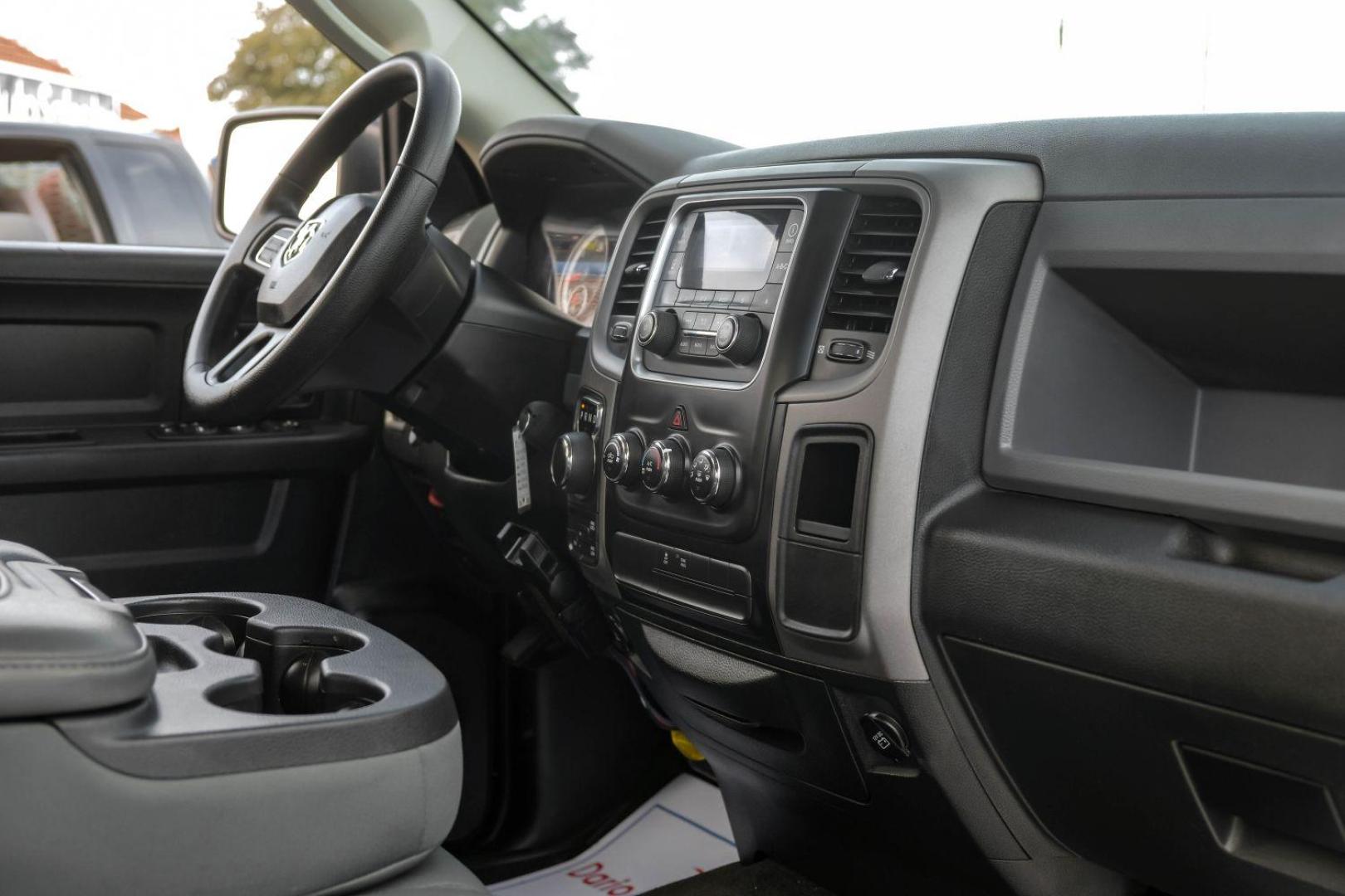 2015 BLACK RAM 1500 Tradesman Crew Cab SWB 4WD (1C6RR7KT3FS) with an 5.7L V8 OHV 16V engine, 8-Speed Automatic transmission, located at 2401 E Main St., Grand Prairie, TX, 75050, (972) 262-4440, 32.748981, -96.969643 - Photo#22