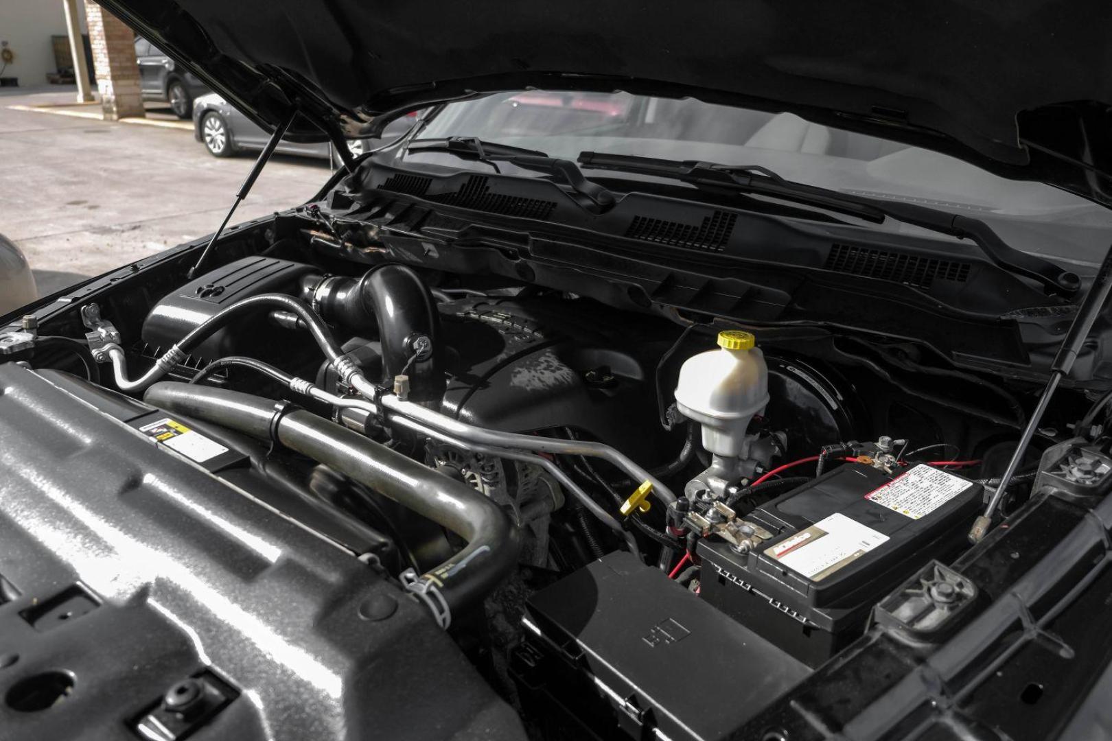 2015 BLACK RAM 1500 Tradesman Crew Cab SWB 4WD (1C6RR7KT3FS) with an 5.7L V8 OHV 16V engine, 8-Speed Automatic transmission, located at 2401 E Main St., Grand Prairie, TX, 75050, (972) 262-4440, 32.748981, -96.969643 - Photo#41