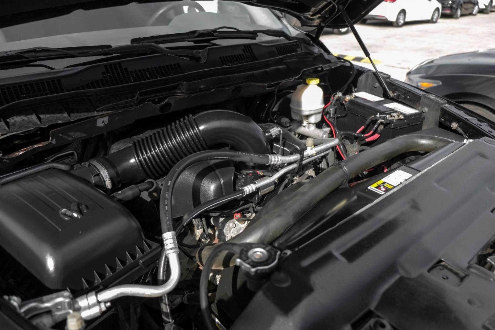 2015 BLACK RAM 1500 Tradesman Crew Cab SWB 4WD (1C6RR7KT3FS) with an 5.7L V8 OHV 16V engine, 8-Speed Automatic transmission, located at 2401 E Main St., Grand Prairie, TX, 75050, (972) 262-4440, 32.748981, -96.969643 - Photo#43