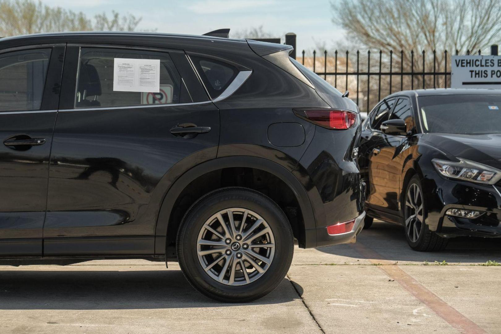 2018 BLACK Mazda CX-5 Sport AWD (JM3KFBBM5J0) with an 2.5L L4 DOHC 16V engine, 6-Speed Automatic transmission, located at 2401 E Main St., Grand Prairie, TX, 75050, (972) 262-4440, 32.748981, -96.969643 - Photo#16