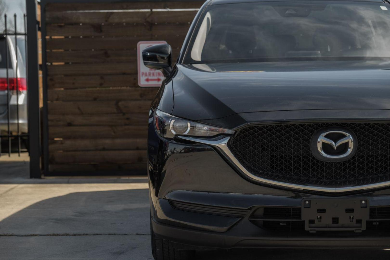 2018 BLACK Mazda CX-5 Sport AWD (JM3KFBBM5J0) with an 2.5L L4 DOHC 16V engine, 6-Speed Automatic transmission, located at 2401 E Main St., Grand Prairie, TX, 75050, (972) 262-4440, 32.748981, -96.969643 - Photo#47