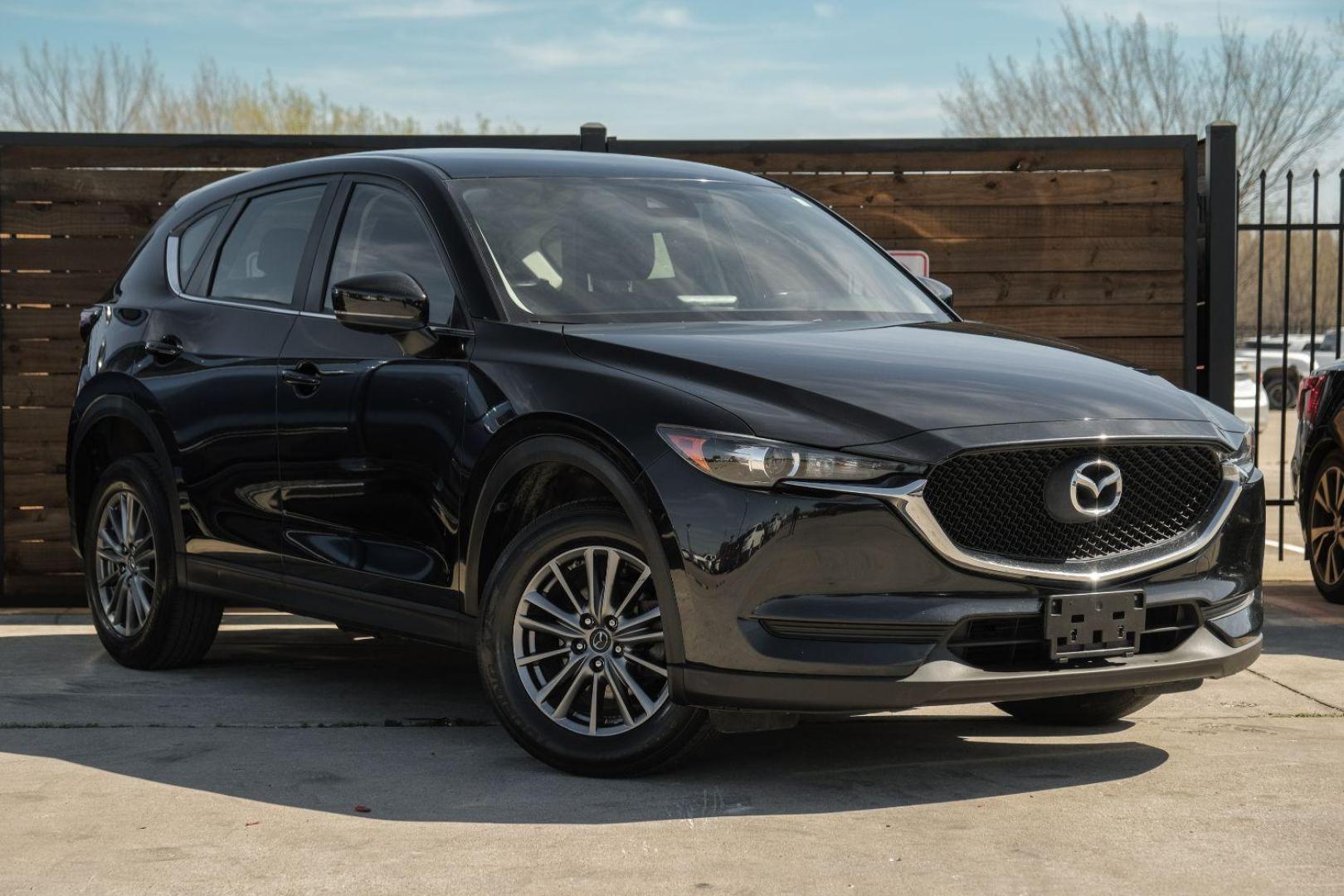 2018 BLACK Mazda CX-5 Sport AWD (JM3KFBBM5J0) with an 2.5L L4 DOHC 16V engine, 6-Speed Automatic transmission, located at 2401 E Main St., Grand Prairie, TX, 75050, (972) 262-4440, 32.748981, -96.969643 - Photo#5