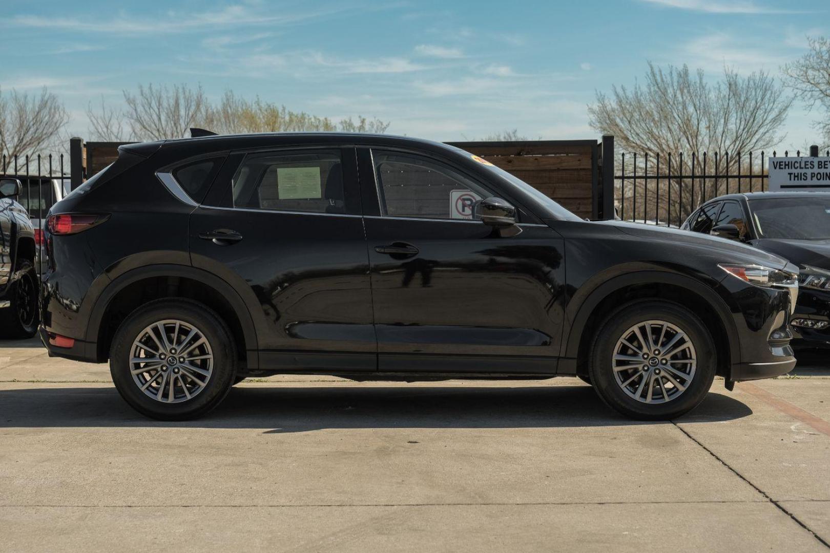 2018 BLACK Mazda CX-5 Sport AWD (JM3KFBBM5J0) with an 2.5L L4 DOHC 16V engine, 6-Speed Automatic transmission, located at 2401 E Main St., Grand Prairie, TX, 75050, (972) 262-4440, 32.748981, -96.969643 - Photo#8