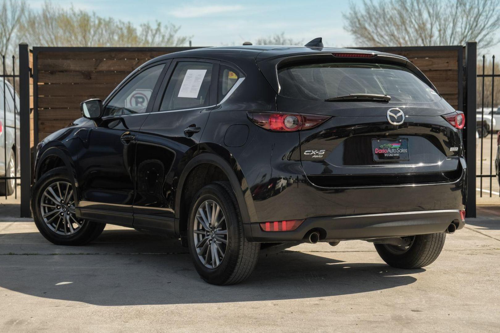 2018 BLACK Mazda CX-5 Sport AWD (JM3KFBBM5J0) with an 2.5L L4 DOHC 16V engine, 6-Speed Automatic transmission, located at 2401 E Main St., Grand Prairie, TX, 75050, (972) 262-4440, 32.748981, -96.969643 - Photo#11